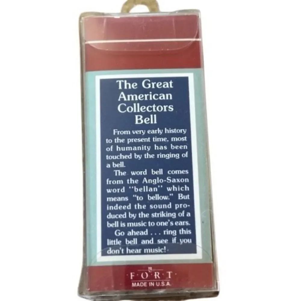 North Dakota Vintage Fort Collectable Souvenir Bell